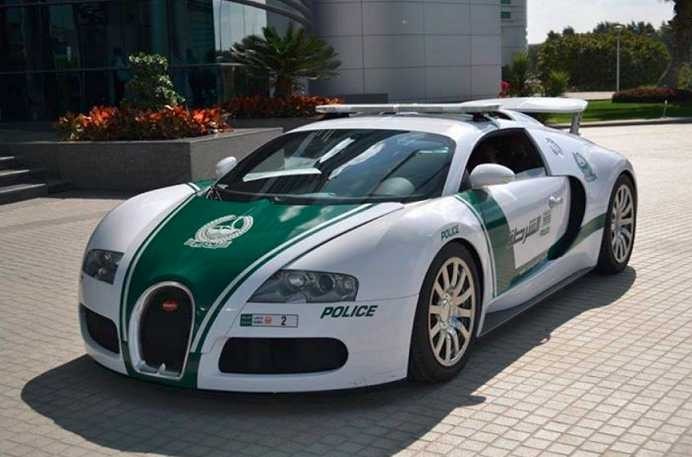 The luxury cars of Dubai's police force