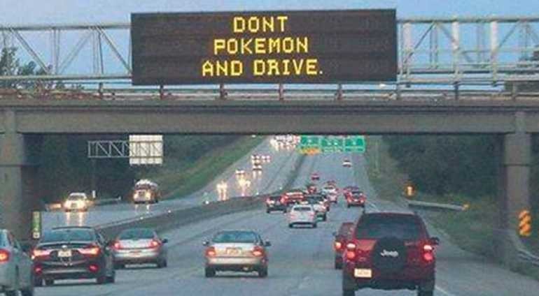 Don't drive distracted