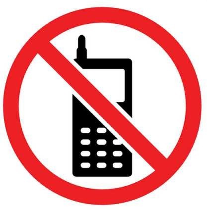 No mobiles at gas stations