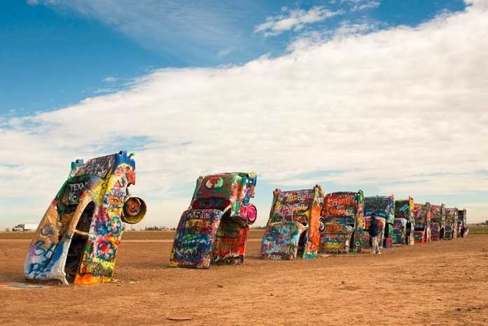 Cadillac Ranch, Amarillo, Texas 