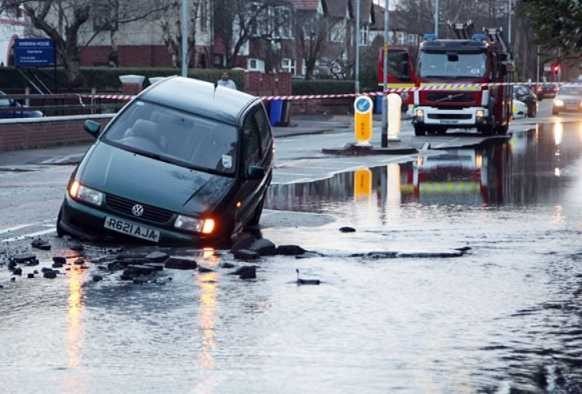 Pothole Accident