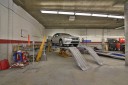 Professional vehicle lifting equipment at Seidner's Collision Center - Glendora, located at Glendora, CA, 91740, allows our damage estimators a clear view of all collision related damages.