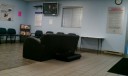The waiting area at our body shop, located at Baltimore, MD, 21224 is a comfortable and inviting place for our guests.