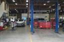 Professional vehicle lifting equipment at Mainline Autobody, located at Santa Maria, CA, 93455, allows our damage estimators a clear view of all collision related damages.