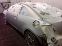 A neat and clean and professional refinishing department is located at Autocare Collision Center, Allentown, PA, 18109