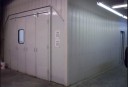 A neat and clean and paint booth department is located at Custom Greg's, Inc., Oneida, TN, 37841