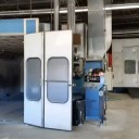 A professional refinished collision repair requires a professional spray booth like what we have here at Newby Collision Center in Saint George, UT, 84790.
