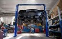 Professional vehicle lifting equipment at Brighton Ford Collision, located at Brighton, MI, 48114, allows our damage technicians a clear view of what might be causing the problem.