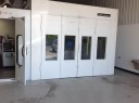 A neat and clean and professional refinishing department is located at Coyle Chevrolet Collision, Clarksville, IN, 47129