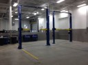 Professional vehicle lifting equipment at Hendrick Luxury Collision Center Charleston, located at Charleston, SC, 29407, allows our damage estimators a clear view of all collision related damages.