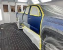 A neat and clean and professional refinishing department is located at B & S Hacienda Auto Body - 1st St, Livermore, CA, 94551