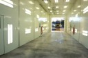 A clean and neat refinishing preparation area allows for a professional job to be done at Chehalis Collision Center, Chehalis, WA, 98532.