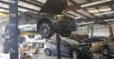 Professional vehicle lifting equipment at Clayton Collision Center Inc., located at Jonesboro, GA, 30236, allows our damage estimators a clear view of all collision related damages.