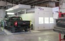 A neat and clean and professional refinishing department is located at Geer Brothers Body Shop, Huntington, WV, 25774