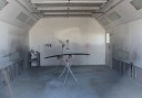 A professional refinished collision repair requires a professional spray booth like what we have here at West Coast Auto Collision in Palm Springs, CA, 92264.