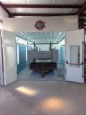 A clean and neat refinishing preparation area allows for a professional job to be done at Lindley's Paint And Body Shop, Mcalester, OK, 74501.