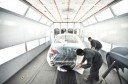 A professional refinished collision repair requires a professional spray booth like what we have here at Tony's Body Shop in Oxnard, CA, 93030-1636.