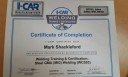 At CARSTAR West Coast Collision Center, in Riverside, CA, we proudly post our earned certificates and awards.