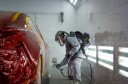 A professional refinished collision repair requires a professional spray booth like what we have here at Mock's Body & Paint in Grants Pass, OR, 97526.