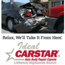 At CARSTAR Ideal Auto Body Littleton, we deal with repairs ranging from collision damage to dent repair. We get them corrected, and have cars looking like new when they leave our shop!