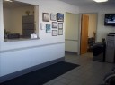 The waiting area at our body shop, located at Lake Park, FL, 33403 is a comfortable and inviting place for our guests.