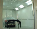 A professional refinished collision repair requires a professional spray booth like what we have here at Auto Collision Center Group in Hayward, CA, 94545.