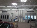A professional refinished collision repair requires a professional spray booth like what we have here at Olender's Body Shop, Inc. in Vernon Rockville, CT, 06066.