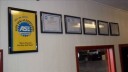 At Dads Auto Body & Paint Inc., in Aiea, HI, we proudly post our earned certificates and awards.